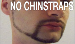 No Chinstrap Beards