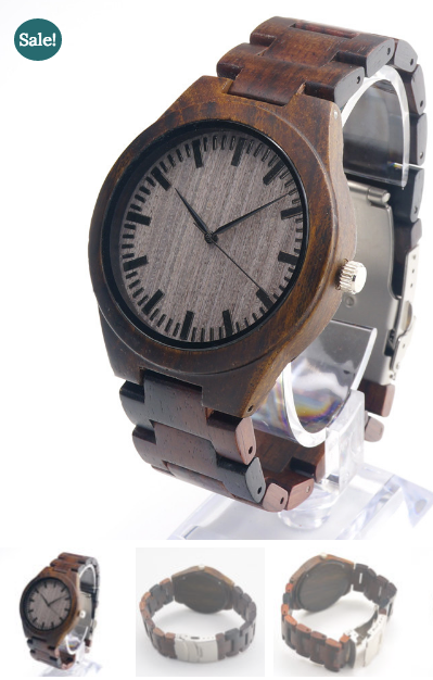 The Gent Wooden Watch by Little Oak